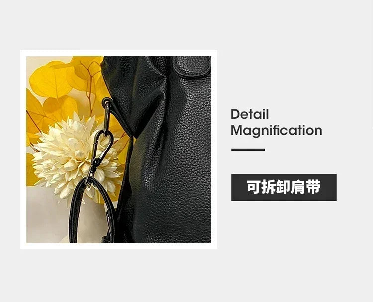 Female Hobo Handbag Large Capacity Shoulder Bags Big Stylsih Tote Bag Ladies Soft Leather Hobos Messenger Bags Women Shopper Bag