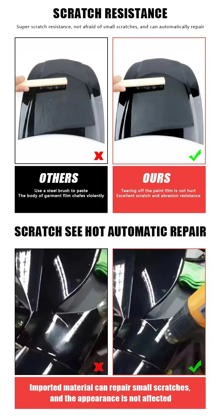 Matte PPF xpel Paint Protection Film Matte Finish Visual Upgrade Premium TPU Material Stain-Resistant & Scratch-Resistant