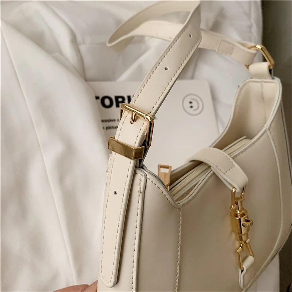 Luxury Brand Purses and Handbag Top End Quality Designer Leather Shoulder Crossbody Bag for Women 2022 Fashion Underarm Girl Sac