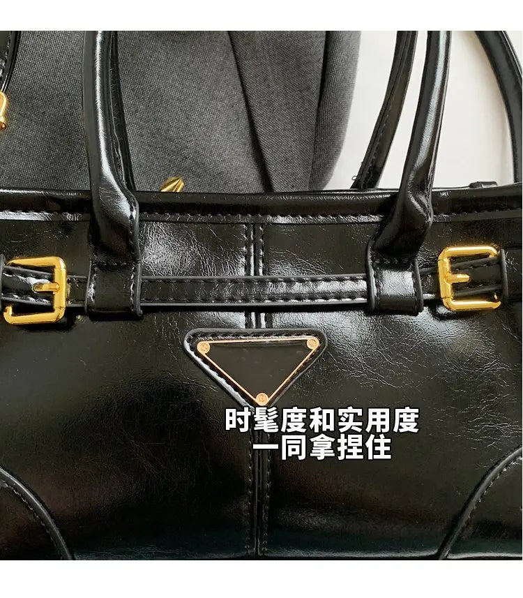 New Model In 2025 Underarm Comfortable Charming Graceful Retro Popular Maillard Style Exquisite Shopping Bag