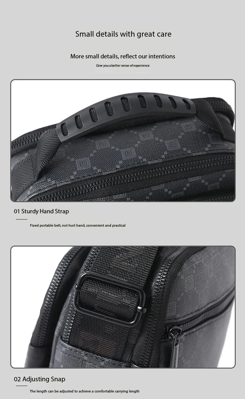 Luxury Brand Business Backpack New Men Bag High Quality Crossbody Bag Man's Handbag Shoulder Bag Multi-Functional Men Travel Bag