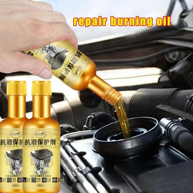 Engine Oil Additive 60ml Restore Protect Automotive Engine Anti-Wear Noise Reduction Protective Agent Suitable For SUV Engines