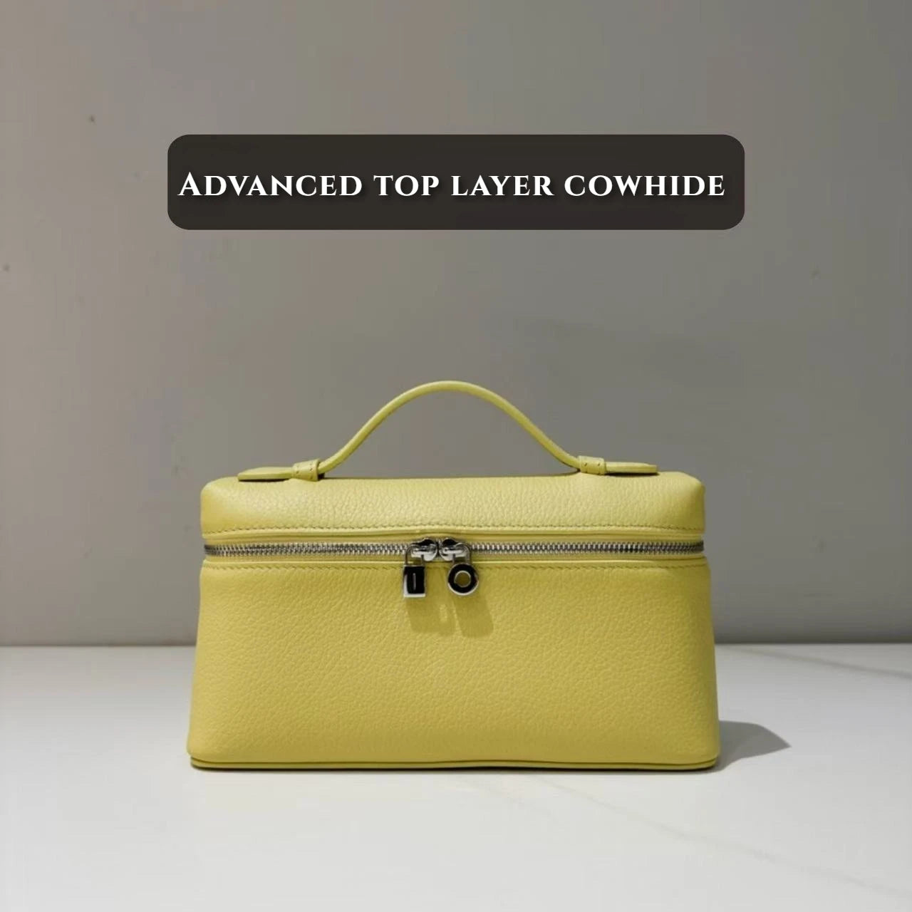 Luxury Handmade Leather Crossbody Bag Women's Chic Shoulder Box Purse Lunch Tote Celebrity Inspired