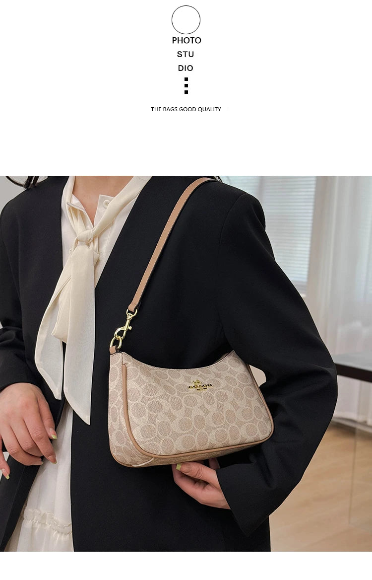 Luxury Statement Piece Women Handbag Elegant Leather Tote High End Crossbody Bag Vintage Shoulder Designer