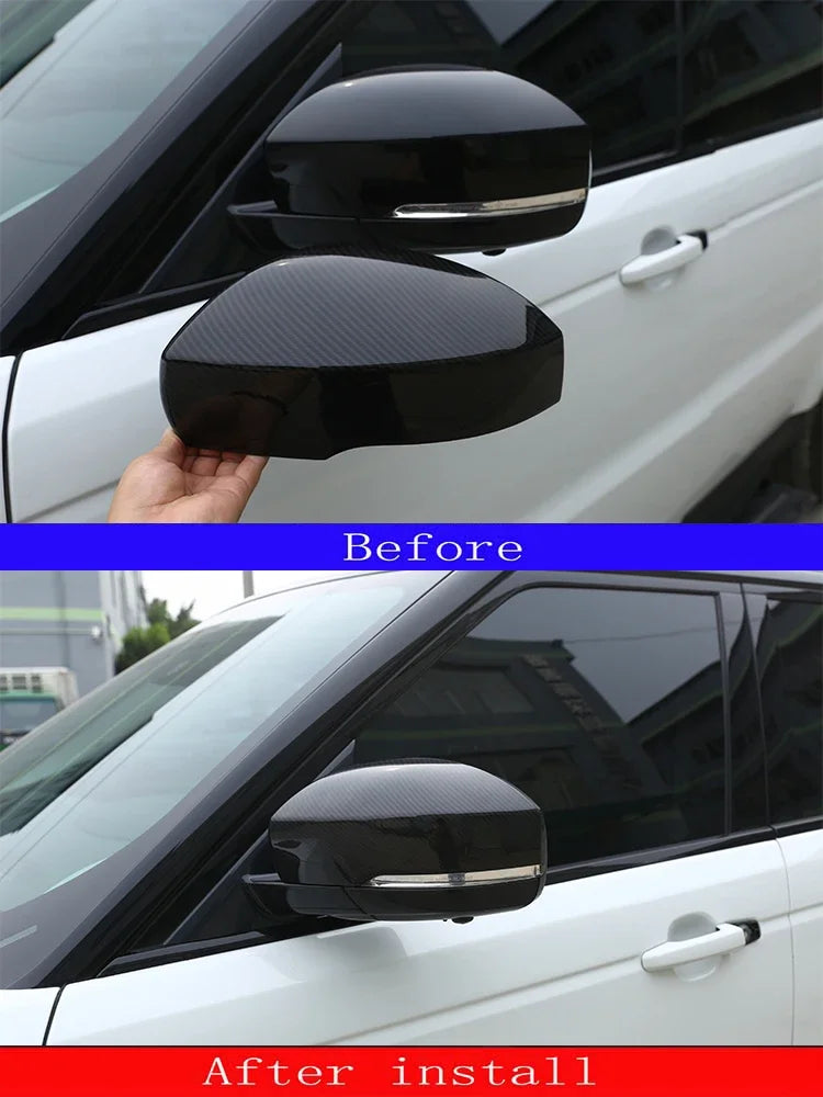 Rearview Rear View Wing Mirror Covers for Land Rover Discovery 4 5 L462 Range Rover Vogue L405 Sport L494 Car Mirror Accessories