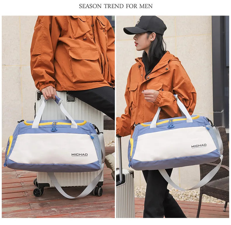 Fitness Bag Men's Gym Backpack Large Capacity Bag Sports Bags Man Woman Yoga Bag Training Waterproof Bag  New Basketball  Bag