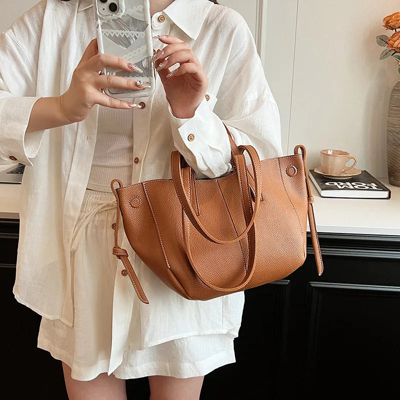 Luxury Design Handbag Tote for Women Fashion Casual Shopping Bag Chic Purse Top Handle Bag Elegant Shoulder Bags