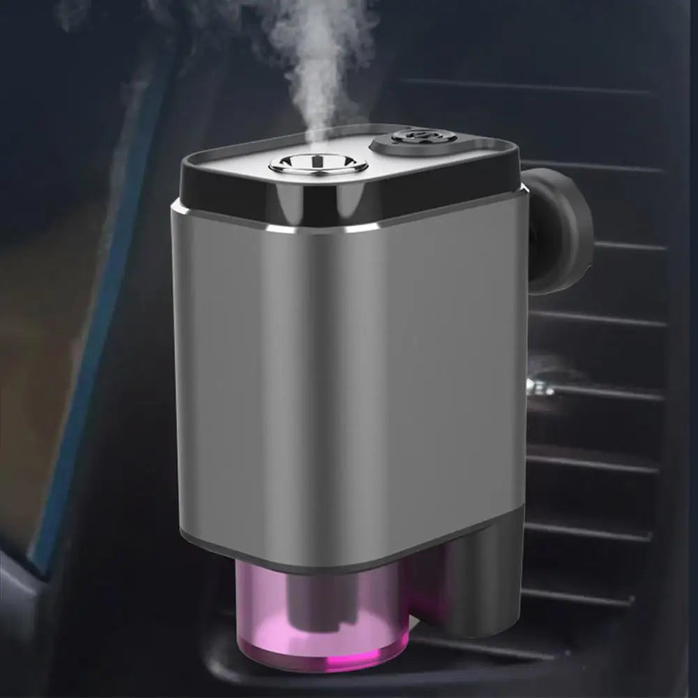 Smart Car Aromatherapy Diffuser Essential Oil Mist Humidifier Air Freshener Vent Clip Fragrance Diffuser For Auto Aromatherapy