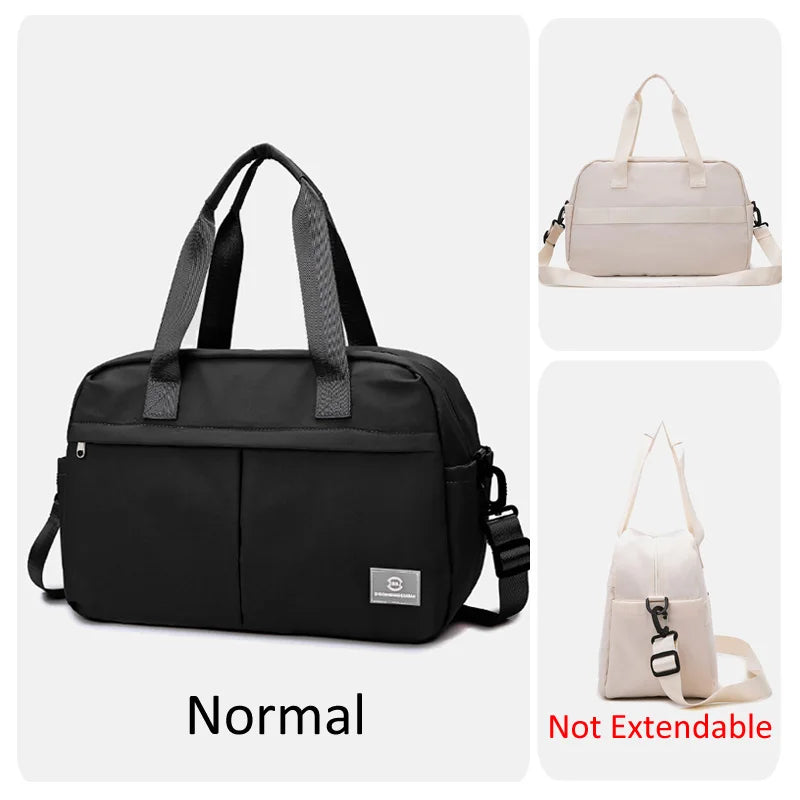 Extendable Travel Handbag Large Multi-layer Duffle Bag Travelling Luggage Storage Pack Bags Weekend Flight Carry On Handbag