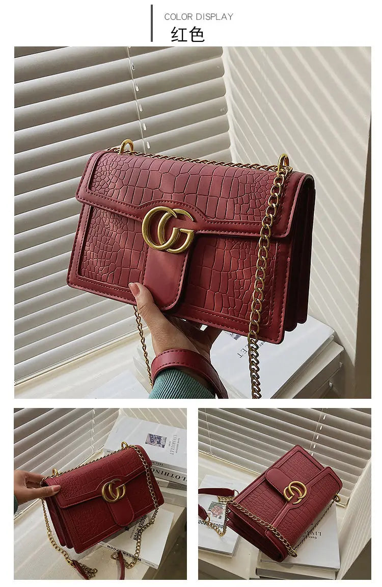 Luxury Design Style Bag - Popular Bag of 2025, Fashionable Chain Bag, Classic Multi functional Crossbody Bag, Underarm Bag