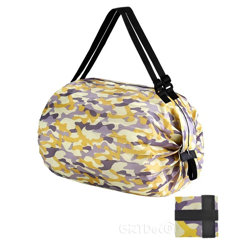 Women Shopper Bag Japanese Large Folding Tote Bag Travel Organizer Eco Shopping Bags Lady Market Bag Mujer Foldable Pouch Bolsos