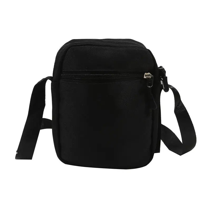 Messenger Sling Bags Casual Canvas Small Zipper Crossbody Case Simple Small Crossbody Shoulder Bag Simple small bag