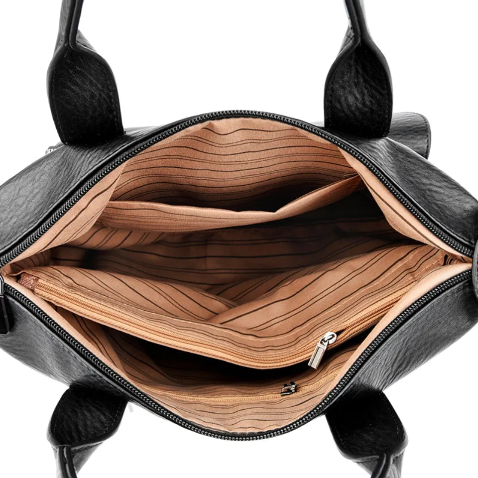 Luxury Shopping Handbags Female Shoulder Bags Designer PU Leather Crossbody Bags for Women Large Capacity Messenger Bag Tote