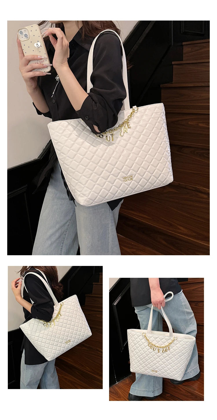 Popular Classic Elegant Leather Shoulder Bag Messenger Bag For Women From Luxury Brand Famous Designer