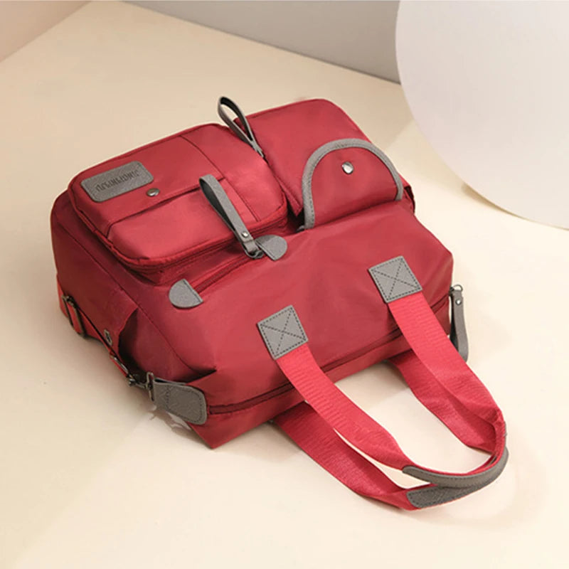New Ladies Tote Bag Fashion Nylon Waterproof Casual Shoulder Bag Mummy Bag Large Capacity Messenger Bags