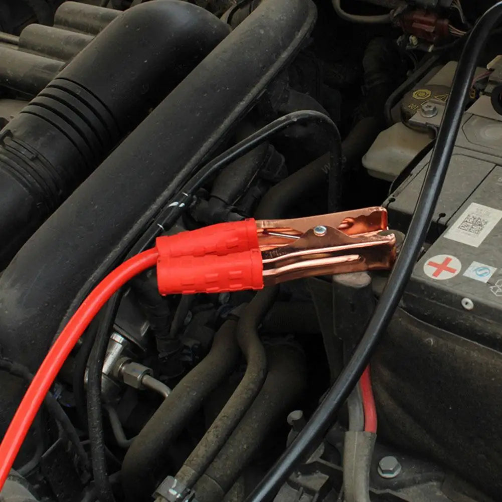 1.8 M 500A Car Battery Jump Cable Booster Cable Line Emergency Jump Starter Leads Van SUV Double-ended With Clamps Clips