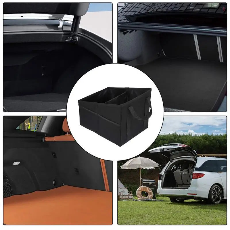 Car Seat Organizer, Foldable Car Storage Organizer Rear Seat Large Storage Bag  For Car SUV Truck Truck Travel Accessories