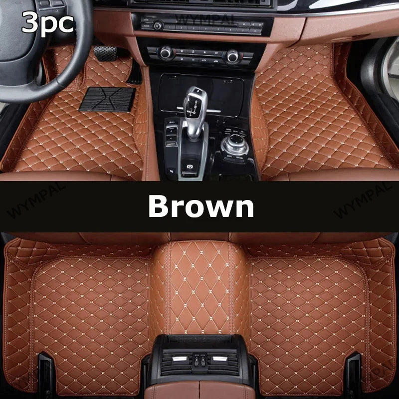 Car Floor Mats For Ford Fiesta Mk6 Mark VI Mk7 WS WT WZ 2009~2016 Anti-dirt Pads Car Carpet Non-slip Auto Rug Car Accessories
