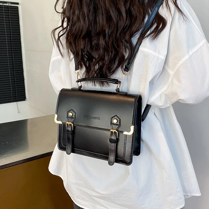 Women's Leather Backpack Large Back Pack for Women 2025 Fashion Vintage Luxury Designer Rucksack Female Backpacks School Bags