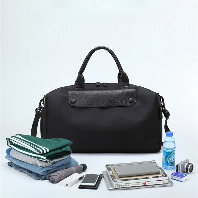 Sports Gym Bag for Women Travel Duffle Bag with Shoe Compartment & Wet Pocket Fitness Weekender Overnight Luggage Yoga Bag