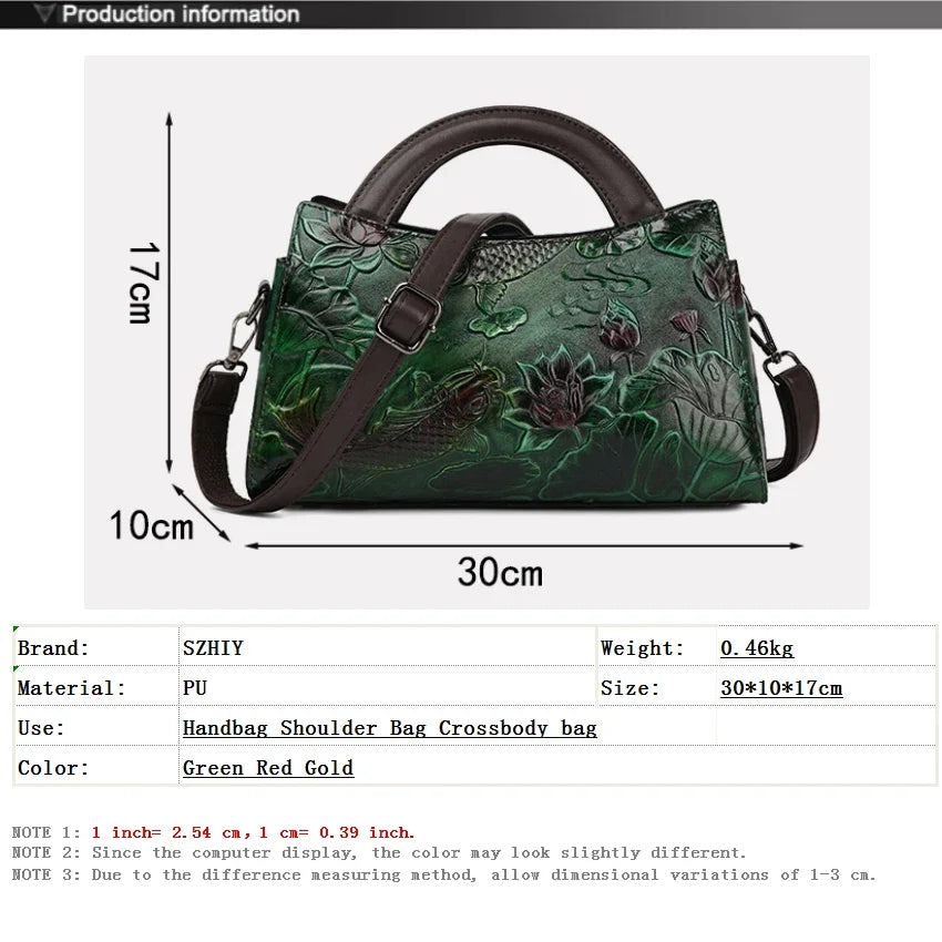 Luxury Designer Handbag Women One Shoulder Bag Retro Goldfish Diagonal Cross Bag High-quality Office Handbag New Crossbody Purse