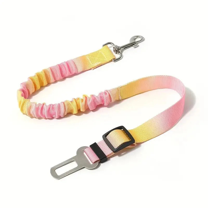 Dog Seat Belt,Small,Medium,and Large Dog Car Safety Buckle,Pet Safety Rope,Car Towing Belt, Anti Slip Rope,Dog Rope
