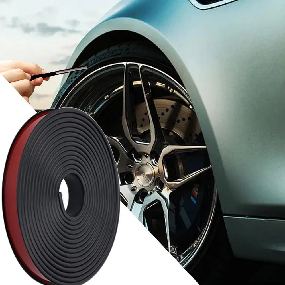 Wheel Rim Protector 9.8 Ft Portable Wheel Protection Trim Car Rim Guards Decorative Automotive Rim Protector Wheel Protector