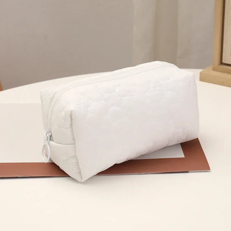 Women's Makeup Bags Large Capacity Cosmetic Bag Washing Bag Girls Cute Pencil Case Makeup Pouch Travel Organizer Toiletry Bag