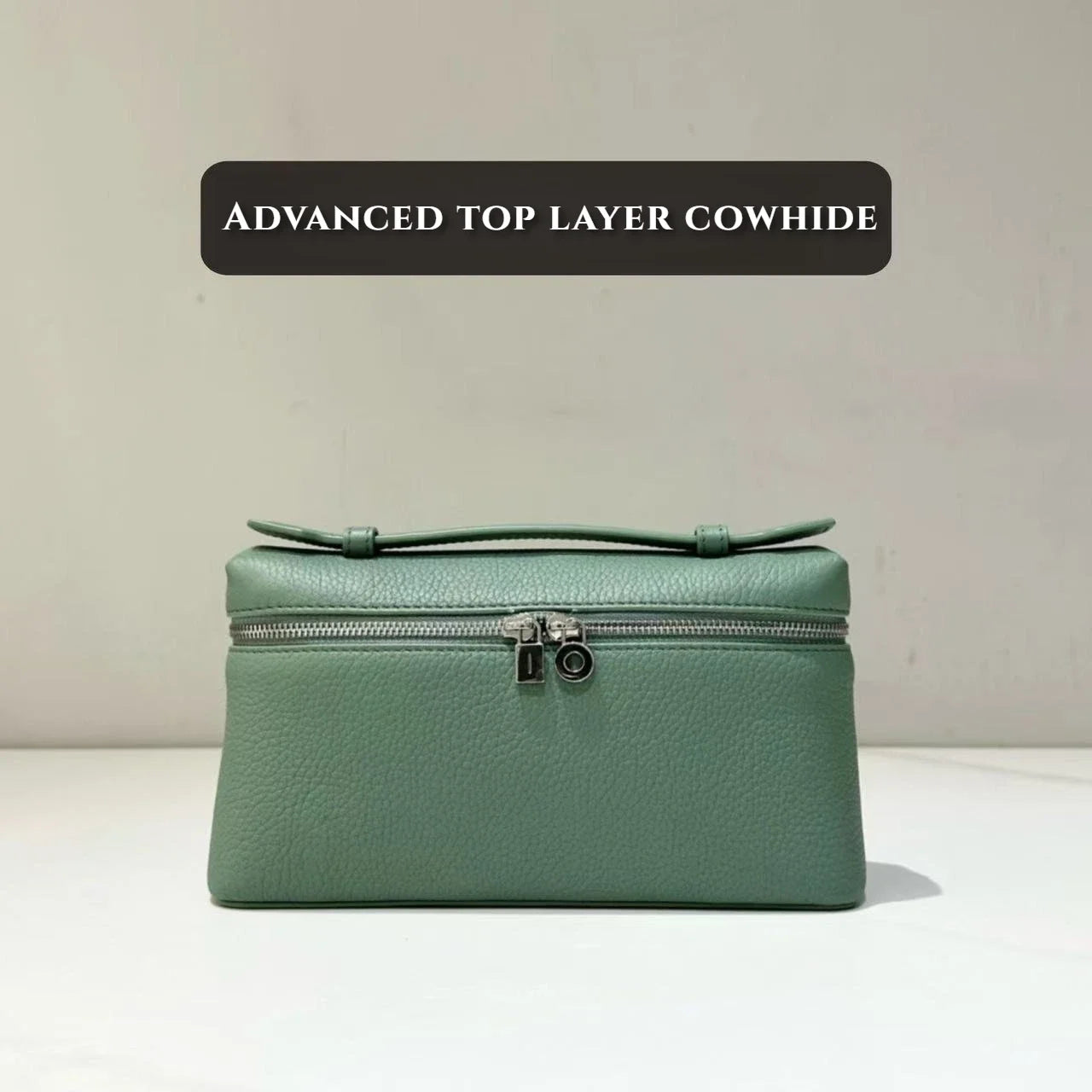 Luxury Handmade Leather Crossbody Bag Women's Chic Shoulder Box Purse Lunch Tote Celebrity Inspired