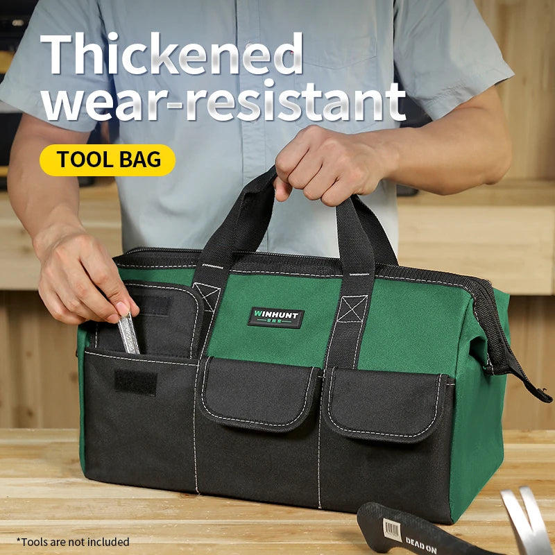 WINHUNT Large Capacity Wear-resistant Tool Bag: Keep Your Tools Organized And Portable!