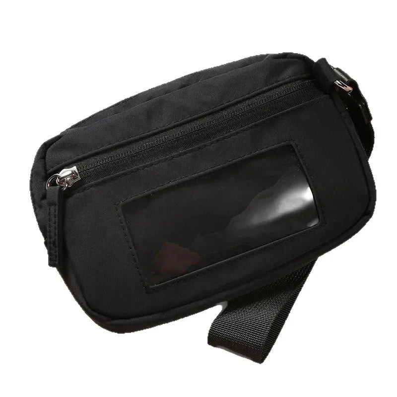 New Multi-Functional Waist Bag with Wrist Strap Handheld Diagonal Crossbody Outdoor Sports Polyester Waterproof Chest Bag