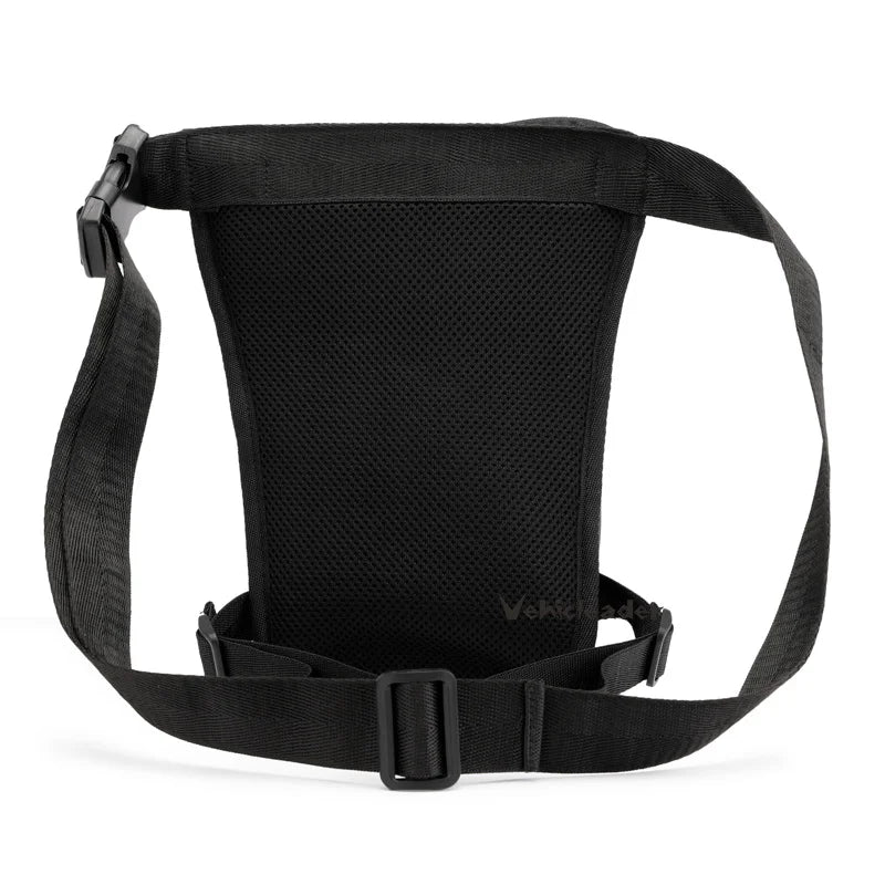 New Nylon Men Drop Leg Bag Fanny Pack Motorcycle Riding Casual Shoulder Cross Body Thigh Male Hip Belt Waist Bags Cafe Racer