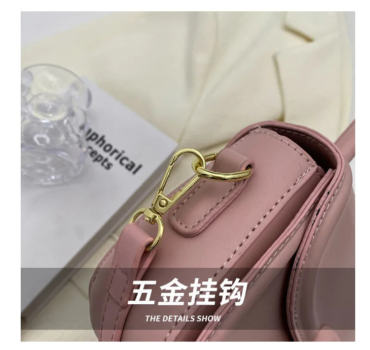 Luxury Women's Multi-functional Small Messenger Bag,high-end Texture Fashionable Square Handbag Trendy Handheld and One Shoulder