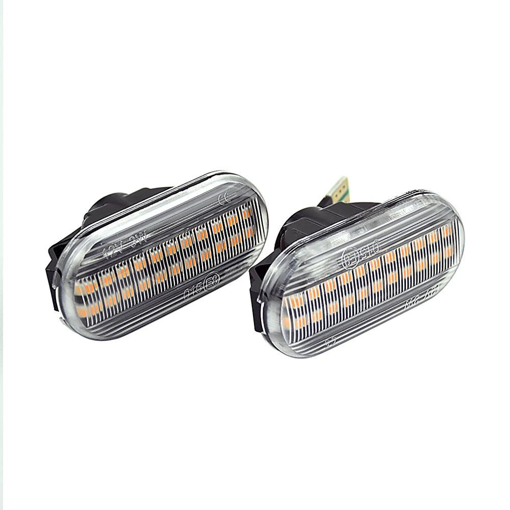 New LED Dynamic Turn Signal Light For Nissan Tiida C11 Note E11 Micra K12 NP300 Navara D40 Qashqai J10 Side Mirror Repeater Lamp