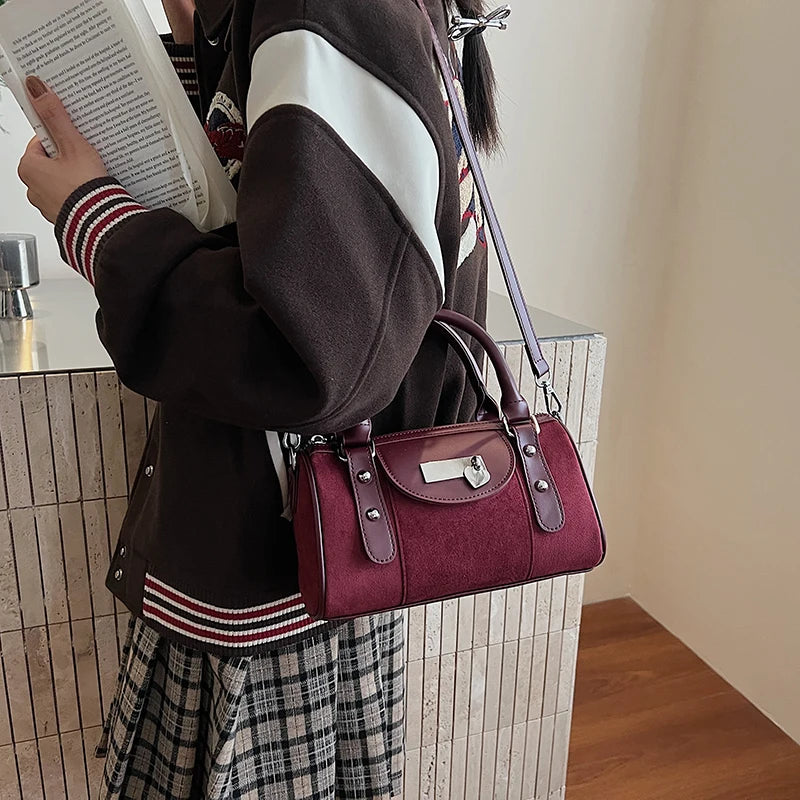 Luxury Handbag Women's 2025 New Arrival Fashionable Textured Shoulder Bag for Commuting